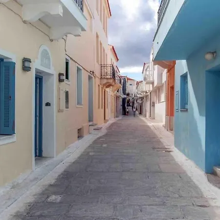 Traditional 2 Floor House In The Old Town Of
