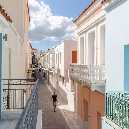別荘 Traditional 2 Floor House In The Old Town Of Ándros