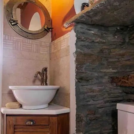 Traditional 2 Floor House In The Old Town Of
